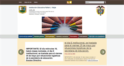 Desktop Screenshot of ierafaeljmejia-sabaneta-antioquia.edu.co